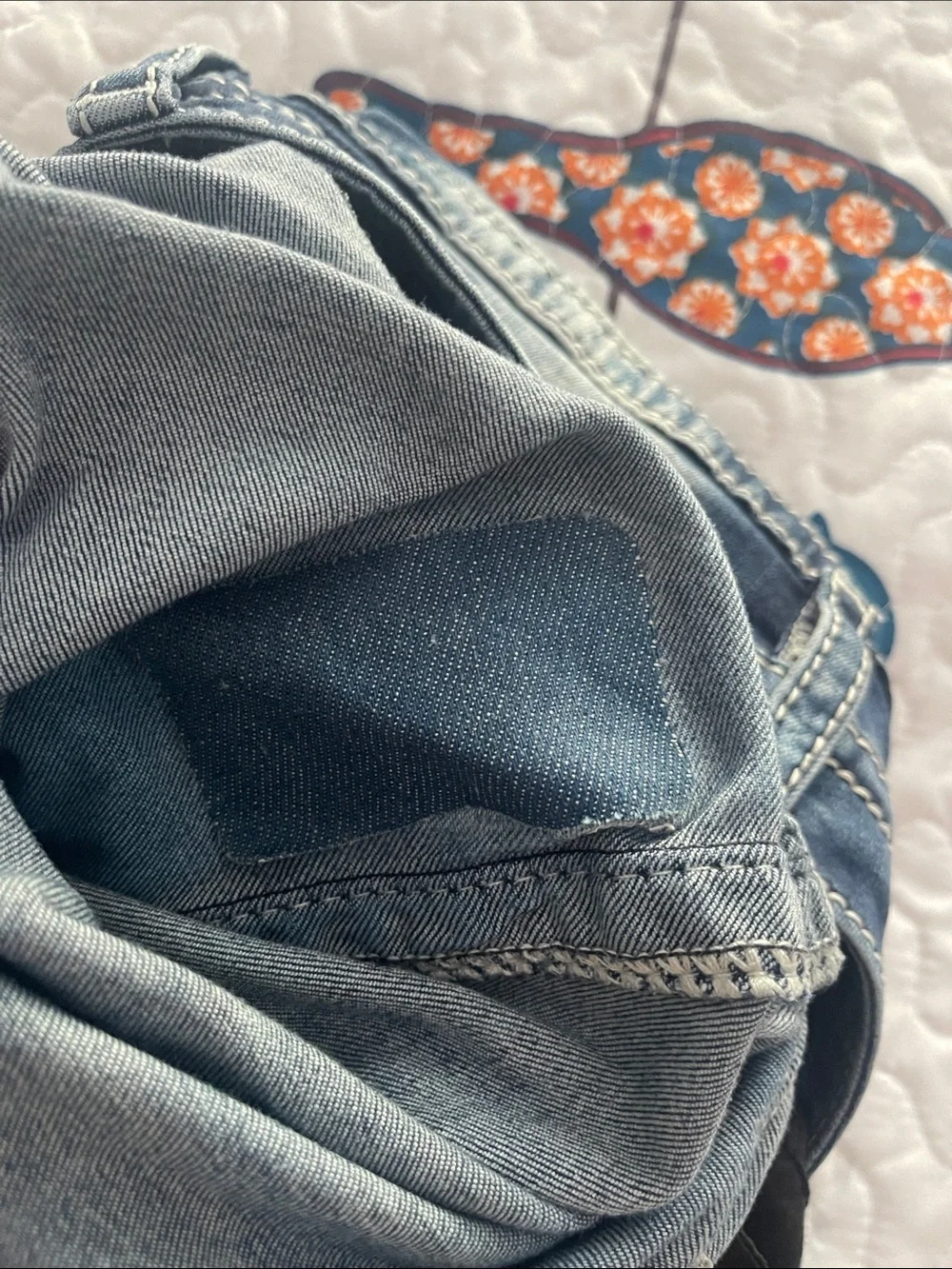 Miss Me Flare Jeans . Patriotic Bull . Size 29 - Picture 15 of 15